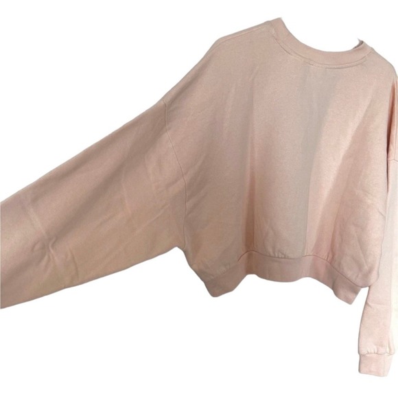 New Women’s Levi’s Cropped Crewneck Graphic Logo Sweatshirt Size XXL - Picture 6 of 12